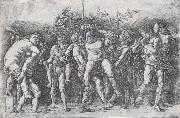 Andrea Mantegna A Bacchanal with Silenus USA oil painting artist